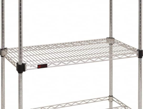 Eagle MHC - 60" Wide, 1-1/8 High, Open Shelving Accessory/Component - Stainless Steel, Stainless Steel Finish, 24" Deep, Use with Eagle MHC Shelving - Americas Industrial Supply