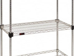 Eagle MHC - 42" Wide, 1-1/8 High, Open Shelving Accessory/Component - Stainless Steel, Stainless Steel Finish, 24" Deep, Use with Eagle MHC Shelving - Americas Industrial Supply