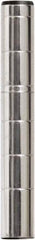 Eagle MHC - 1" Wide, 7 High, Open Shelving Accessory/Component - Steel Chrome Plated, Chrome Finish, 1" Deep, Use with Eagle MHC Shelving - Americas Industrial Supply