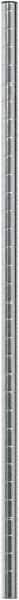 Eagle MHC - 1" Wide, 33 High, Open Shelving Accessory/Component - Zinc, Zinc Finish, 1" Deep, Use with Eagle MHC Shelving - Americas Industrial Supply
