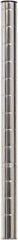 Eagle MHC - 1" Wide, 14 High, Open Shelving Accessory/Component - Steel Chrome Plated, Chrome Finish, 1" Deep, Use with Eagle MHC Shelving - Americas Industrial Supply