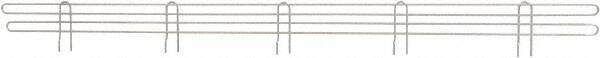 Eagle MHC - 60" Wide, 4 High, Open Shelving Accessory/Component - Steel Chrome Plated, Chrome Finish, 1/4" Deep, Use with Eagle MHC Shelving - Americas Industrial Supply