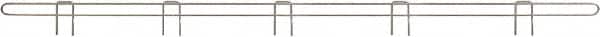 Eagle MHC - 60" Wide, 1 High, Open Shelving Accessory/Component - Steel Chrome Plated, Chrome Finish, 1/4" Deep, Use with Eagle MHC Shelving - Americas Industrial Supply