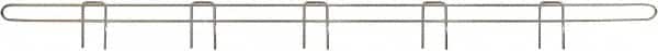 Eagle MHC - 54" Wide, 1 High, Open Shelving Accessory/Component - Steel Chrome Plated, Chrome Finish, 1/4" Deep, Use with Eagle MHC Shelving - Americas Industrial Supply