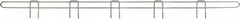 Eagle MHC - 48" Wide, 1 High, Open Shelving Accessory/Component - Steel Chrome Plated, Chrome Finish, 1/4" Deep, Use with Eagle MHC Shelving - Americas Industrial Supply