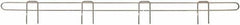 Eagle MHC - 36" Wide, 1 High, Open Shelving Accessory/Component - Steel Chrome Plated, Chrome Finish, 1/4" Deep, Use with Eagle MHC Shelving - Americas Industrial Supply