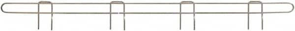 Eagle MHC - 30" Wide, 1 High, Open Shelving Accessory/Component - Steel Chrome Plated, Chrome Finish, 1/4" Deep, Use with Eagle MHC Shelving - Americas Industrial Supply