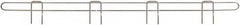 Eagle MHC - 30" Wide, 1 High, Open Shelving Accessory/Component - Steel Chrome Plated, Chrome Finish, 1/4" Deep, Use with Eagle MHC Shelving - Americas Industrial Supply