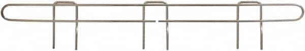 Eagle MHC - 24" Wide, 1 High, Open Shelving Accessory/Component - Steel Chrome Plated, Chrome Finish, 1/4" Deep, Use with Eagle MHC Shelving - Americas Industrial Supply