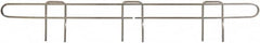 Eagle MHC - 24" Wide, 1 High, Open Shelving Accessory/Component - Steel Chrome Plated, Chrome Finish, 1/4" Deep, Use with Eagle MHC Shelving - Americas Industrial Supply