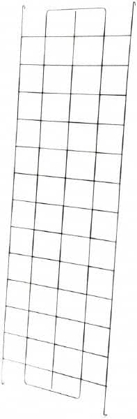 Eagle MHC - 24" Wide, 86 High, Open Shelving Accessory/Component - Steel Chrome Plated, Chrome Finish, 1/4" Deep, Use with Eagle MHC Shelving - Americas Industrial Supply