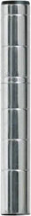Eagle MHC - 1" Wide, 7 High, Open Shelving Accessory/Component - Zinc, Zinc Finish, 1" Deep, Use with Eagle MHC Shelving - Americas Industrial Supply