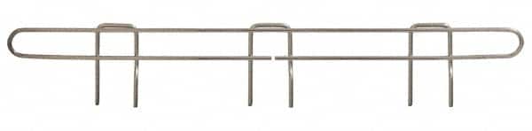 Eagle MHC - 21" Wide, 1 High, Open Shelving Accessory/Component - Steel Chrome Plated, Chrome Finish, 1/4" Deep, Use with Eagle MHC Shelving - Americas Industrial Supply