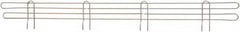 Eagle MHC - 42" Wide, 4 High, Open Shelving Accessory/Component - Steel Chrome Plated, Chrome Finish, 1/4" Deep, Use with Eagle MHC Shelving - Americas Industrial Supply