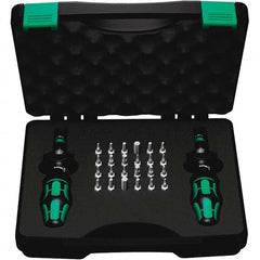 Wera - Torque Limiting Screwdrivers Type: Adjustable Torque Kit Minimum Torque (Nm): 0.30 - Americas Industrial Supply