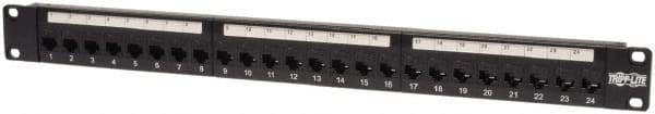 Tripp-Lite - Electrical Enclosure Steel Patch Panel - For Use with Racks - Americas Industrial Supply