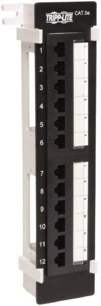 Tripp-Lite - Electrical Enclosure Steel Patch Panel - For Use with Racks - Americas Industrial Supply