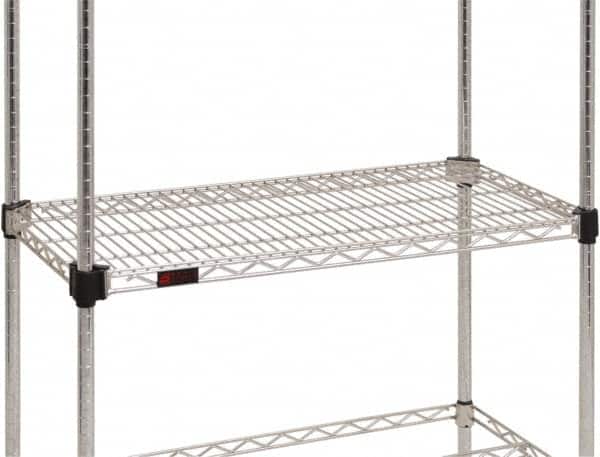 Eagle MHC - 60" Wide, 14 High, Open Shelving Accessory/Component - Stainless Steel, Stainless Steel Finish, Use with Eagle MHC Shelving - Americas Industrial Supply