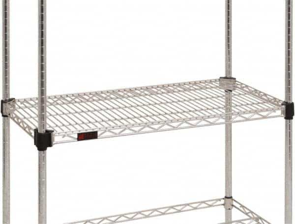 Eagle MHC - 72" Wide, 18 High, Open Shelving Accessory/Component - Stainless Steel, Stainless Steel Finish, Use with Eagle MHC Shelving - Americas Industrial Supply