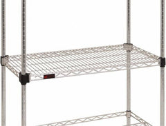 Eagle MHC - 60" Wide, 18 High, Open Shelving Accessory/Component - Zinc, Zinc Finish, Use with Eagle MHC Shelving - Americas Industrial Supply