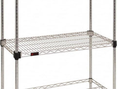 Eagle MHC - 42" Wide, 18 High, Open Shelving Accessory/Component - Zinc, Zinc Finish, Use with Eagle MHC Shelving - Americas Industrial Supply
