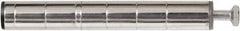 Eagle MHC - 1" Wide, 7 High, Open Shelving Accessory/Component - Steel Chrome Plated, Chrome Finish, Use with Eagle MHC Shelving - Americas Industrial Supply
