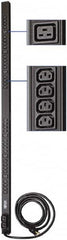 Tripp-Lite - 38 Outlets, 200/240 Volts, 30 Amps, 10' Cord, Power Outlet Strip - Rack Mount, 5-15/20R NEMA Configuration, 19" Strip - Americas Industrial Supply