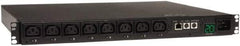 Tripp-Lite - 8 Outlets, 200/240 Volts, 20 Amps, 12' Cord, Power Outlet Strip - Rack Mount, 5-15/20R NEMA Configuration, 19" Strip - Americas Industrial Supply