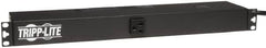Tripp-Lite - 13 Outlets, 120 VAC20 Amps, 15' Cord, Power Outlet Strip - Rack Mount, 5-15/20R NEMA Configuration, 19" Strip - Americas Industrial Supply
