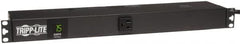 Tripp-Lite - 13 Outlets, 120 VAC15 Amps, 15' Cord, Power Outlet Strip - Rack Mount, 5-15R NEMA Configuration, 19" Strip - Americas Industrial Supply