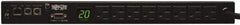 Tripp-Lite - 8 Outlets, 120 VAC20 Amps, 10' Cord, Power Outlet Strip - Rack Mount, 5-15/20R NEMA Configuration, 19" Strip - Americas Industrial Supply