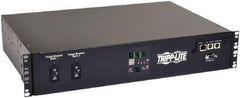 Tripp-Lite - 19 Outlets, 208 Volts, 30 Amps, 12' Cord, Power Outlet Strip - Rack Mount, 5-15/20R NEMA Configuration, 19" Strip - Americas Industrial Supply
