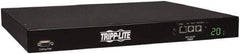 Tripp-Lite - 10 Outlets, 200/240 Volts, 20 Amps, 12' Cord, Power Outlet Strip - Rack Mount, 5-15/20R NEMA Configuration, 19" Strip - Americas Industrial Supply
