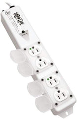 Tripp-Lite - 4 Outlets, 120 VAC15 Amps, 15' Cord, Power Outlet Strip - Keyhole, Tab Mount, 5-15 NEMA Configuration, 13-3/4" Strip - Americas Industrial Supply