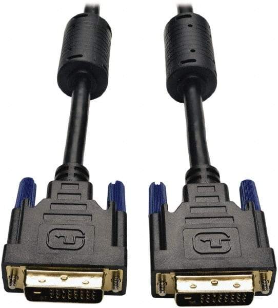 Tripp-Lite - 15' Long, DVI Computer Cable - Black, Male x Male - Americas Industrial Supply