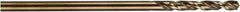 DeWALT - 5/32" 135° Cobalt Jobber Drill - Oxide/Gold Finish, Right Hand Cut, Spiral Flute, Straight Shank, 3-7/64" OAL, Pilot Point - Americas Industrial Supply