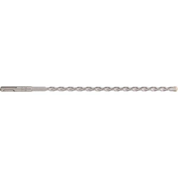 3/8″ Diam, SDS-Plus Shank, Steel Rotary & Hammer Drill Bit 10″ Usable Length, 12″ OAL