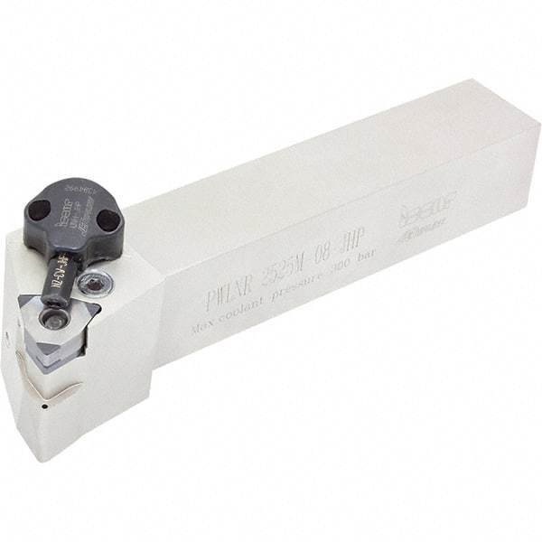 Iscar - PWLN, Left Hand Cut, 95° Lead Angle, 1" Shank Height x 1" Shank Width, Negative Rake Indexable Turning Toolholder - 6" OAL, WN..08.. Insert Compatibility, Series Isoturn - Americas Industrial Supply