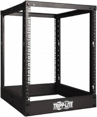 Tripp-Lite - Electrical Enclosure Steel Equipment Rack - For Use with Network Equipment, EIA-310-D Compliant/IEC 60297-3-100/RoHS Compliant, Includes Installation Guide & Mounting Hardware - Americas Industrial Supply