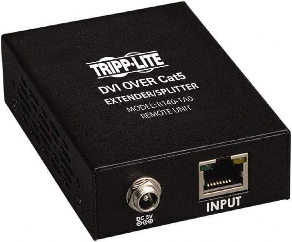 Tripp-Lite - Active Extender - RJ45 Connector, Black, Use with Cabling and Video Applications - Americas Industrial Supply