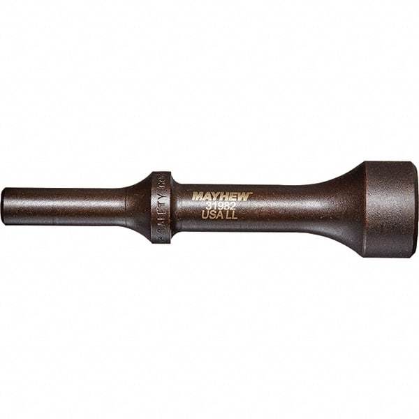 Mayhew - 1" Head Width, 4-1/4" OAL, Pneumatic Hammer - Round Drive, Round Shank, Steel - Americas Industrial Supply