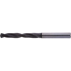 Accupro - 7/16" 140° Spiral Flute Solid Carbide Screw Machine Drill Bit - Americas Industrial Supply