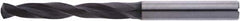 Accupro - Letter I 140° Solid Carbide Jobber Drill - AlTiN Finish, Right Hand Cut, Spiral Flute, Straight Shank, 91mm OAL - Americas Industrial Supply