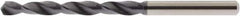 Accupro - 3.1mm 118° Solid Carbide Jobber Drill - AlTiN Finish, Right Hand Cut, Spiral Flute, Straight Shank, 65mm OAL - Americas Industrial Supply