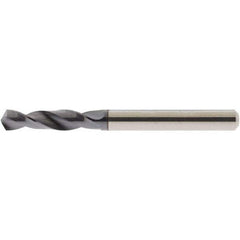 Accupro - 1/2" 118° Spiral Flute Solid Carbide Screw Machine Drill Bit - Americas Industrial Supply