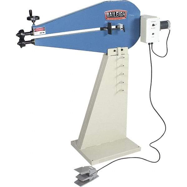 Baileigh - Rotary Machines Throat Depth (Inch): 36 Maximum Mild Steel Capacity (Gauge): 16 - Americas Industrial Supply