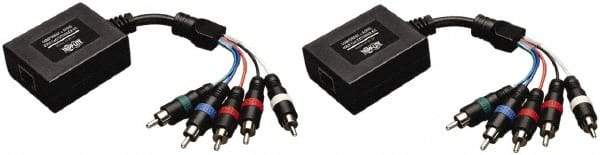 Tripp-Lite - Component Video with Stereo Audio Extender Kit - 4 Ports - Americas Industrial Supply