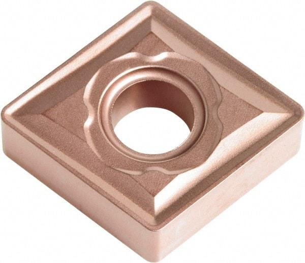 Kyocera - CNMG432 C Grade CA310 Carbide Turning Insert - TiCN/Al2O3 Finish, 80° Diamond, 1/2" Inscr Circle, 3/16" Thick, 1/32" Corner Radius - Americas Industrial Supply