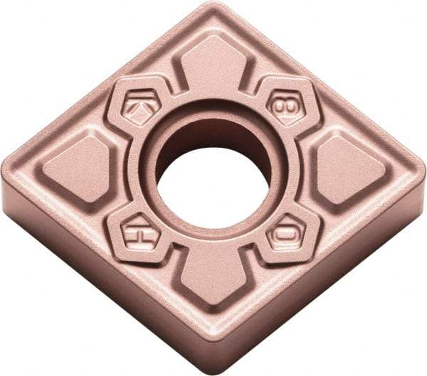 Kyocera - CNMG432 KH Grade CA320 Carbide Turning Insert - TiCN/Al2O3 Finish, 80° Diamond, 1/2" Inscr Circle, 3/16" Thick, 1/32" Corner Radius - Americas Industrial Supply
