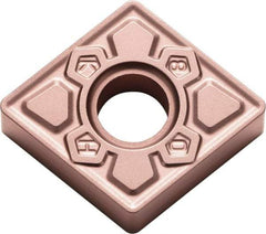 Kyocera - CNMG432 KH Grade CA320 Carbide Turning Insert - TiCN/Al2O3 Finish, 80° Diamond, 1/2" Inscr Circle, 3/16" Thick, 1/32" Corner Radius - Americas Industrial Supply